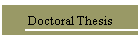 Doctoral Thesis